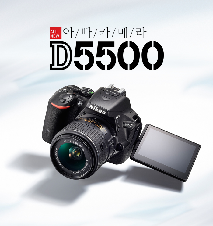 아빠카메라 D5500