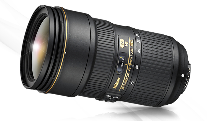 AF-S NIKKOR 24-70mm f/2.8E ED VR 렌즈 이미지