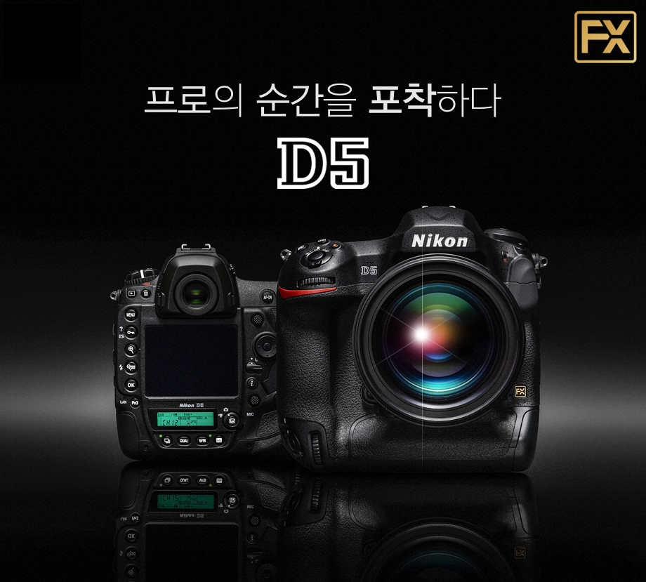 프로의 순간을 포착하다 D5