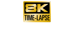 8K 타임랩스 영상<sup>※2</sup>도 제작 가능한 인터벌타이머촬영