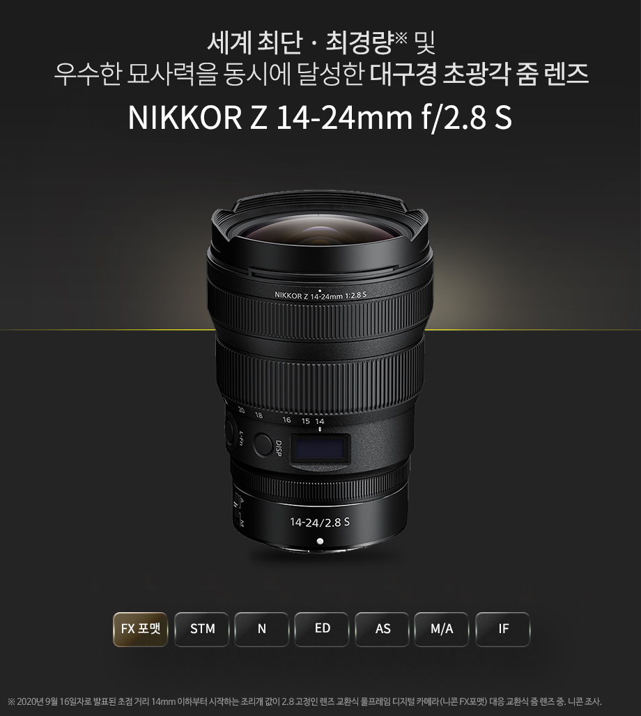 NIKKOR Z 58mm f/1.8 S 상단이미지